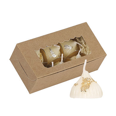 Modak Shape Candle for Home Decoration Set of 6