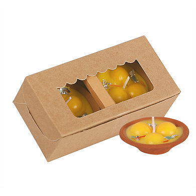 Parkash Candles Rasmalai Candle for Home Decoration
