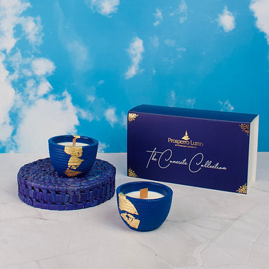 Parkash Candles || Premium Fragranced || Soy Wax || Ceramic Glass Jar Candles