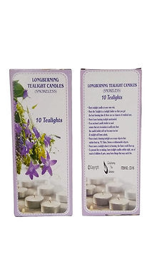 Paraffin Wax Candles Tea Light Candle 20 Pcs