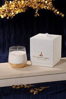Parkash Candles White Oud Fragrance Jar Candle With Gift Box