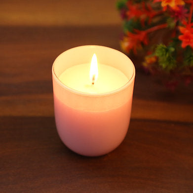 Parkash Candles Premium Scented Glass Candle (Lavender)