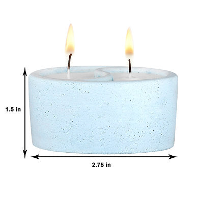 Parkash Candles Yin Yang Scented Candle || Home Decoration || Midnight
