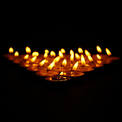Paraffin Wax Candles Tea Light Candle 20 Pcs