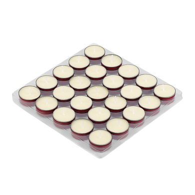 Prosperro Lumo Premium Soy Wax Scented Tea Light Set of 25 (PANCH AMRIT)
