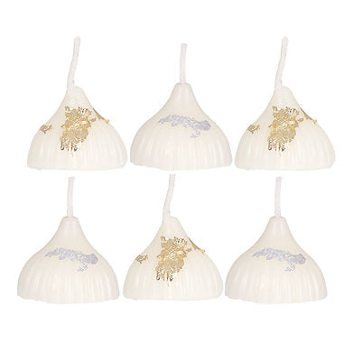 Modak Shape Candle for Home Decoration Set of 6