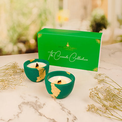 Parkash Candles || Premium Fragranced || Soy Wax || Ceramic Glass Jar Candles