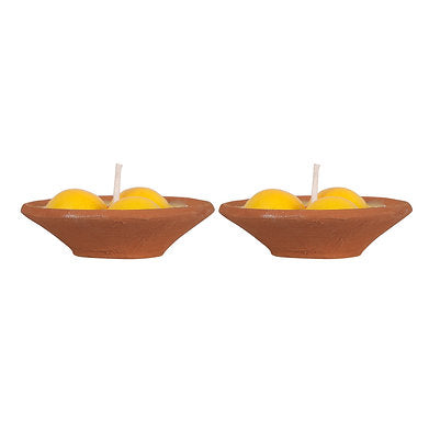 Parkash Candles Rasmalai Candle for Home Decoration