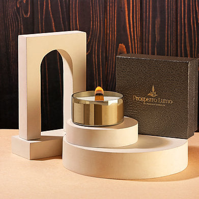 Parkash Candles African Woods Premium Scented Glass Candle