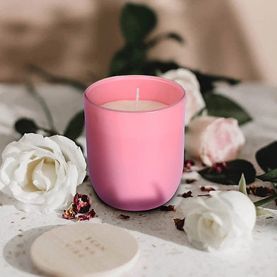 Parkash Candles Premium Scented Glass Candle (Lavender)