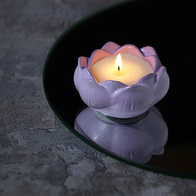 Parkash Candles Soy Wax Scented Lotus Candle || Set of 2 ||