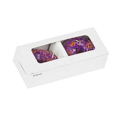 Unscented Donuts Candle for Home Decor Paraffin Wax (Sweet Potato - Purple)